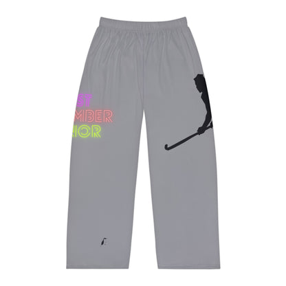 Men's Pajama Pants: Hockey Grey