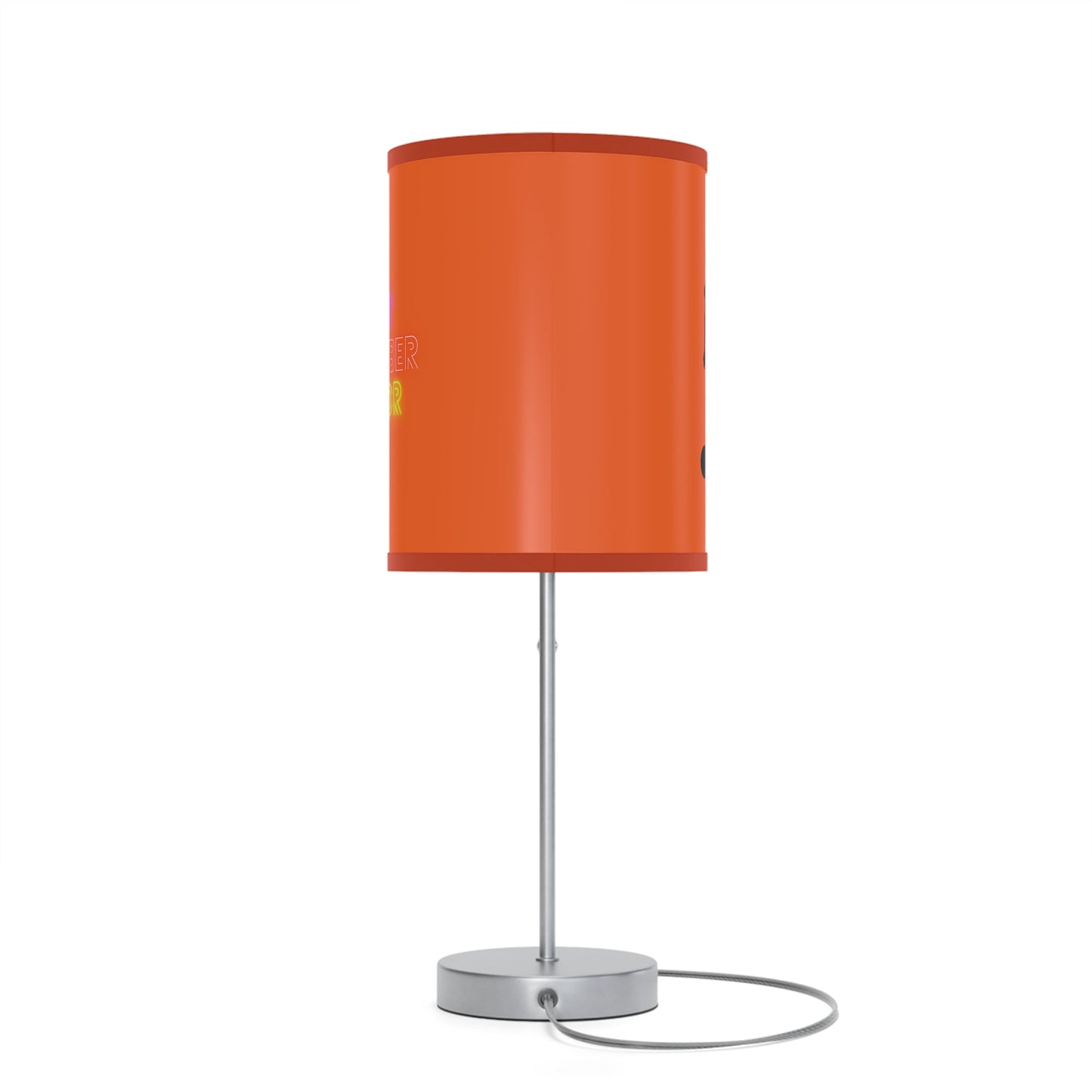 Lamp on a Stand, US|CA plug: Soccer Orange