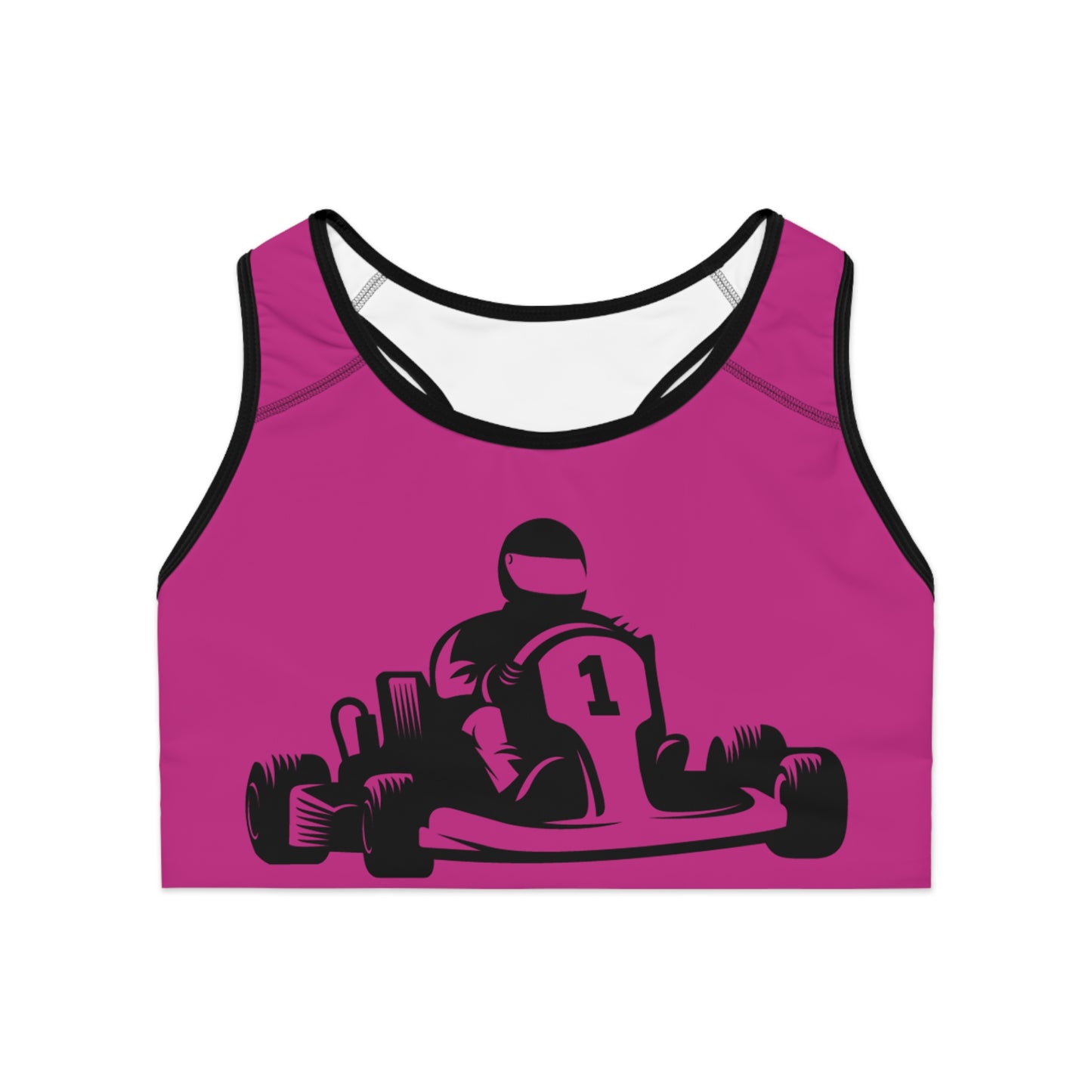 Sports Bra: Racing Pink