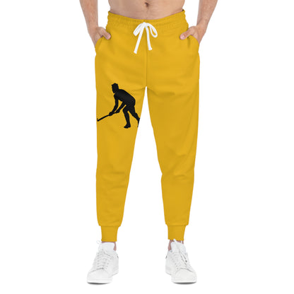 Athletic Joggers: Hockey Yellow