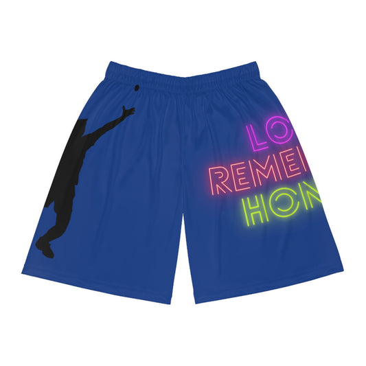 Basketball Shorts: Tennis Dark Blue