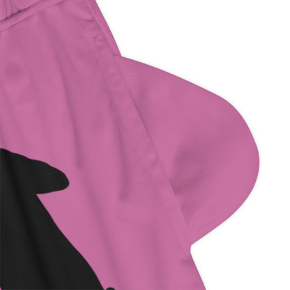 Basketball Rib Shorts: Soccer Lite Pink