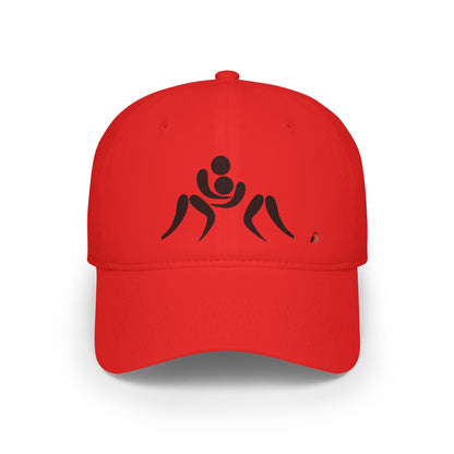 Low Profile Baseball Cap: Wrestling