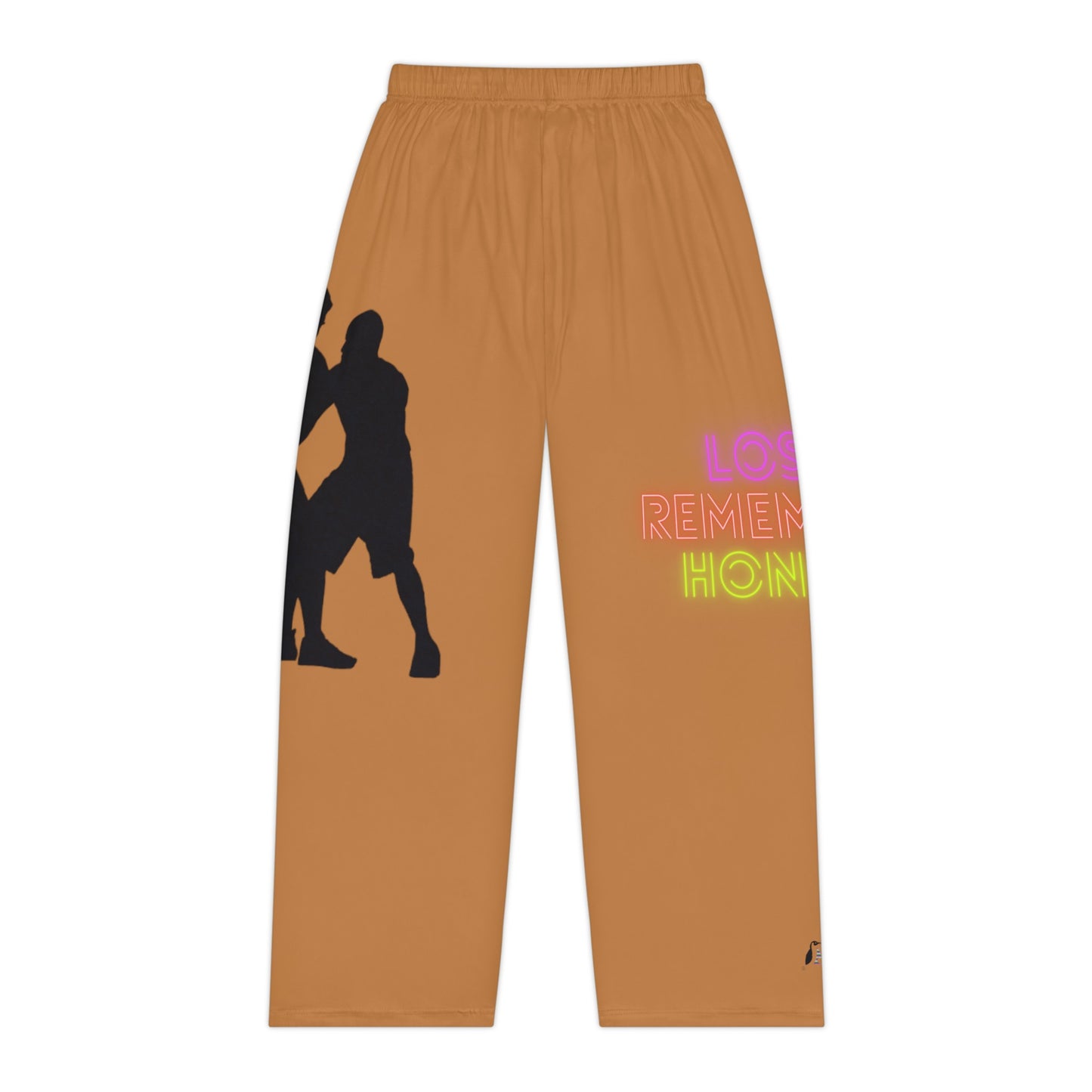 Women's Pajama Pants: Basketball Lite Brown