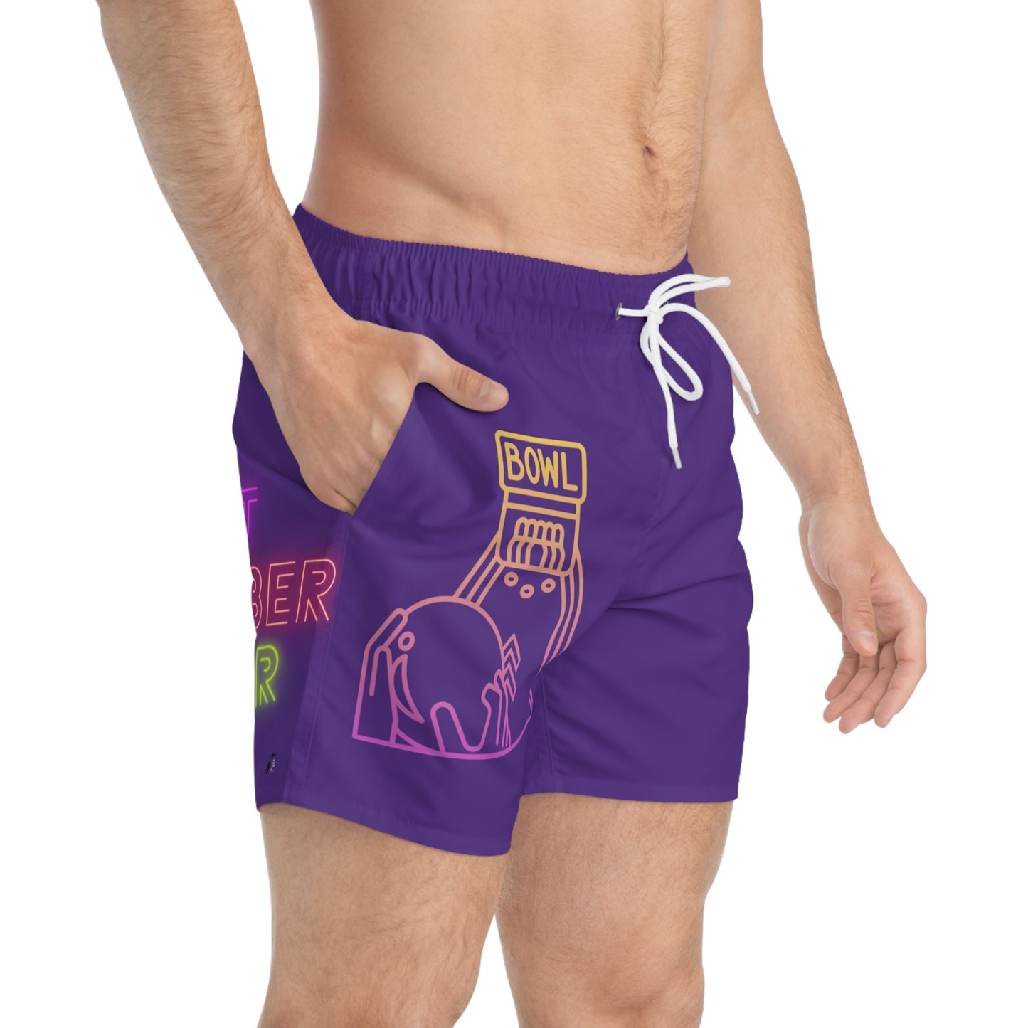 Swim Trunks: Bowling Purple