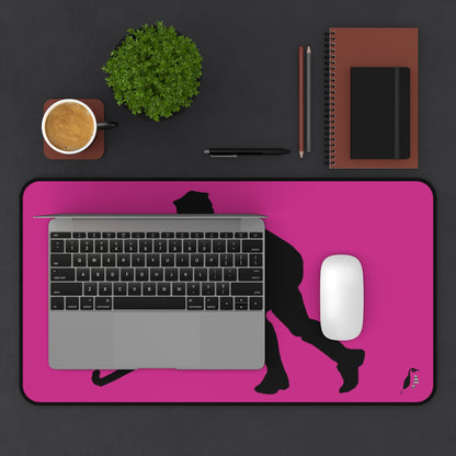 Desk Mat: Hockey Pink