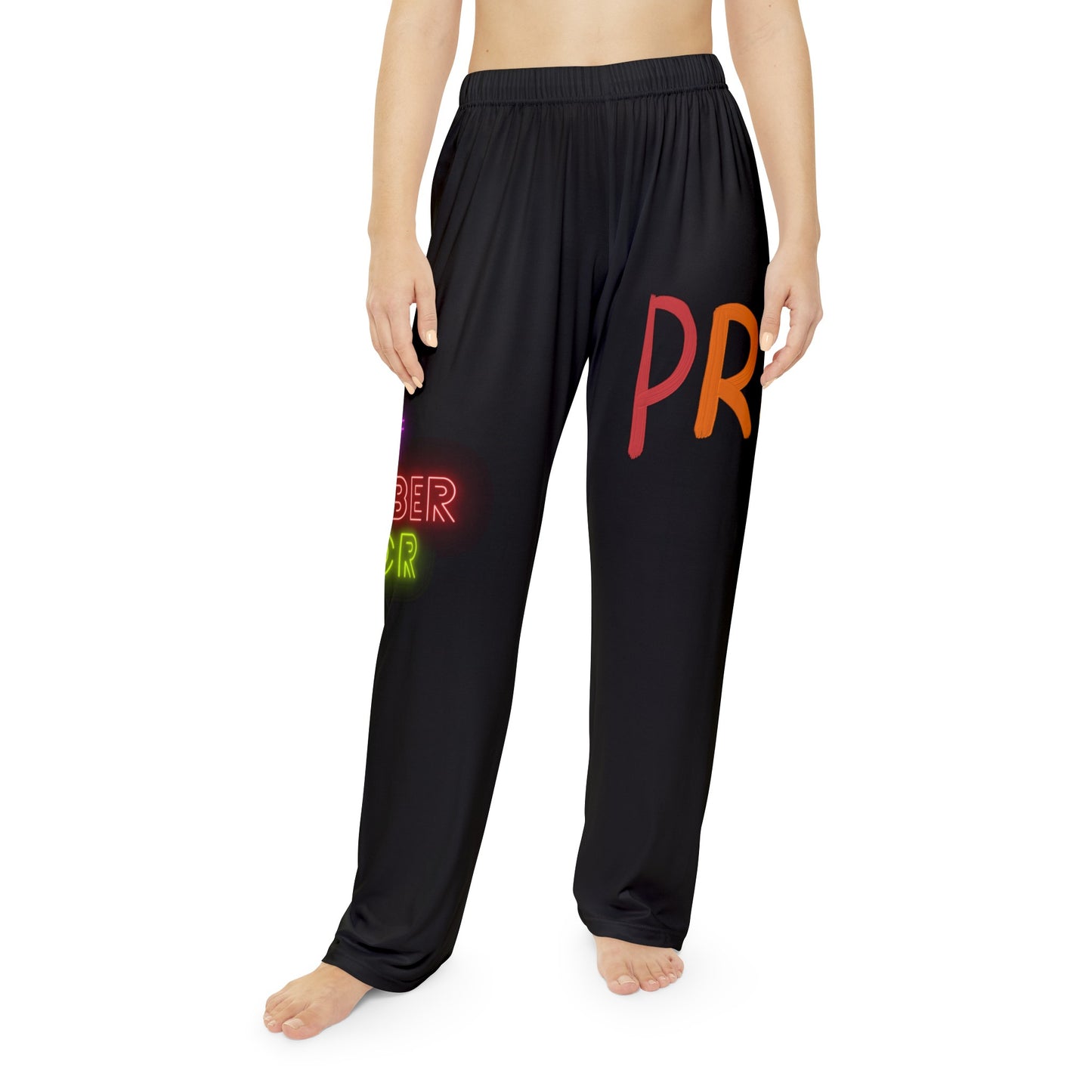 Women's Pajama Pants: LGBTQ Pride Black