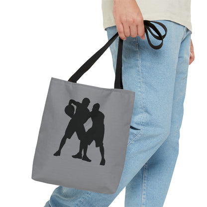 Tote Bag: Basketball Grey