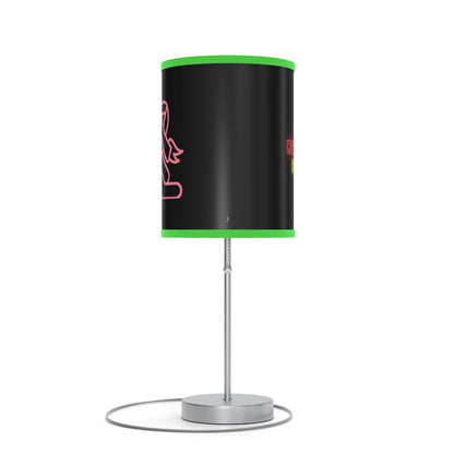 Lamp on a Stand, US|CA plug: Fight Cancer Black