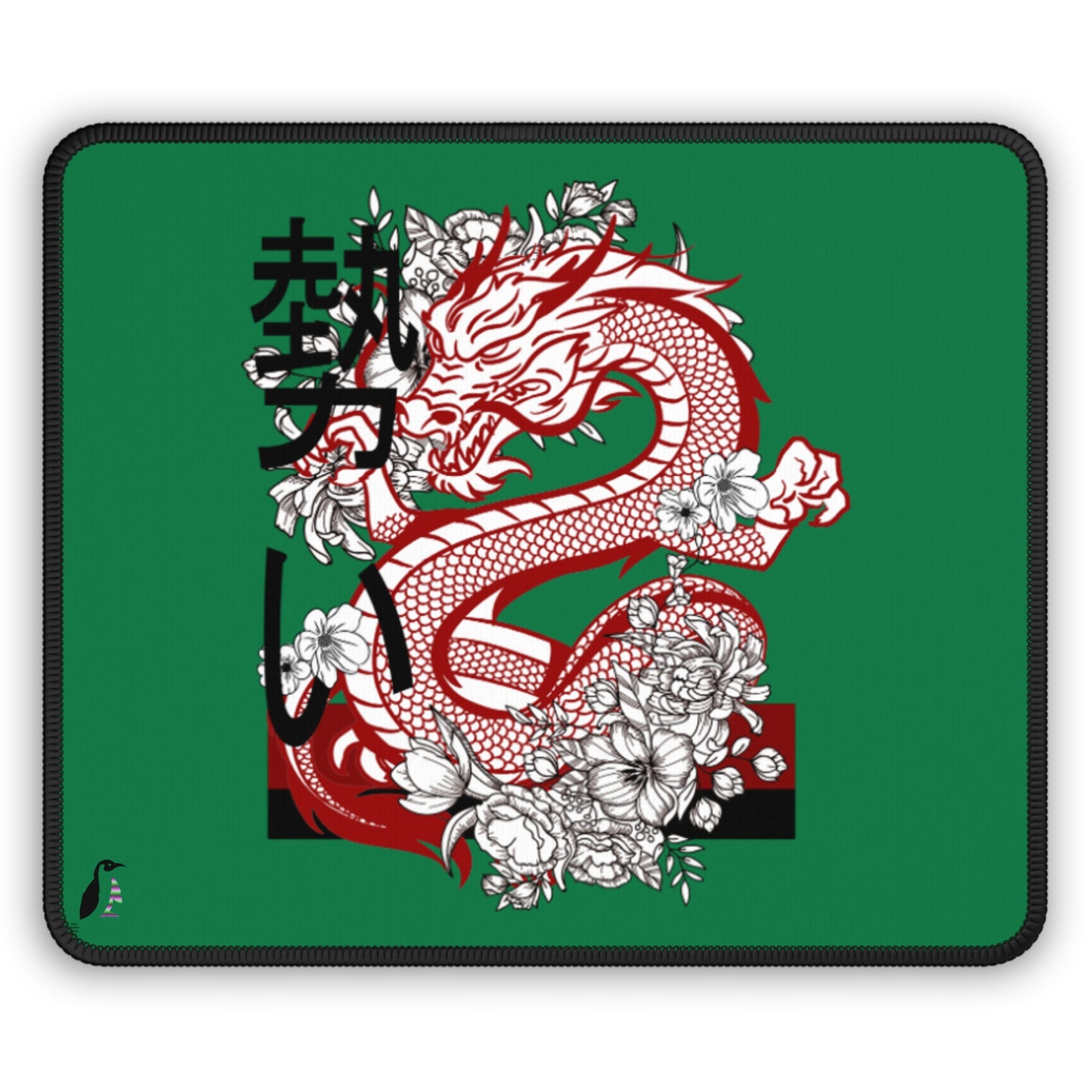 Gaming Mouse Pad: Dragons Dark Green