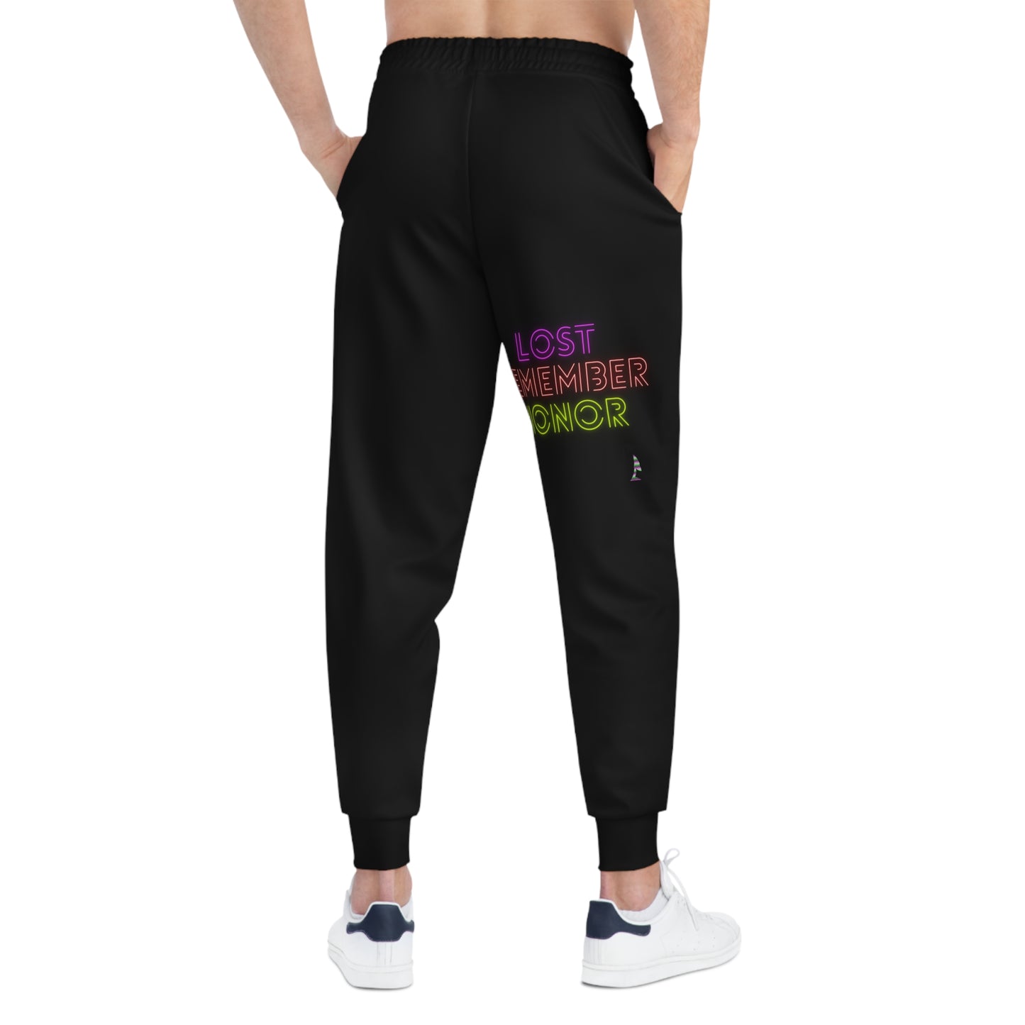 Athletic Joggers: Volleyball Black