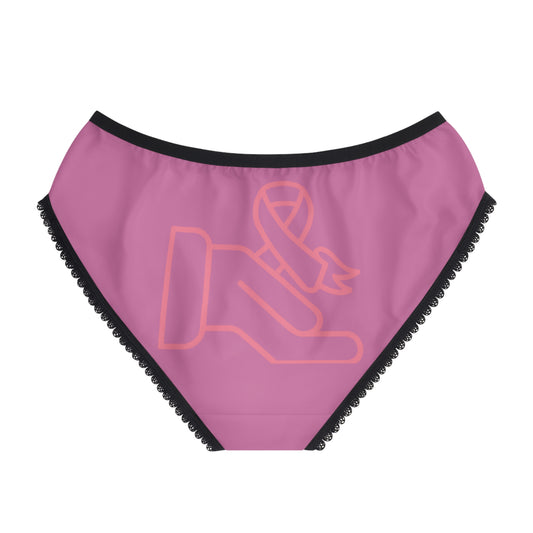 Women's Briefs: Fight Cancer Lite Pink