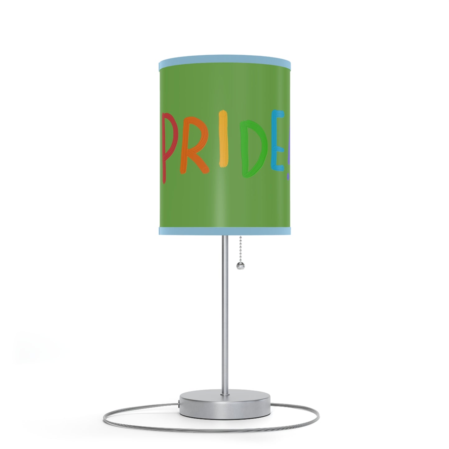 Lamp on a Stand, US|CA plug: LGBTQ Pride Green 