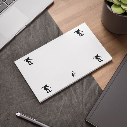 Post-it® Note Pads: Skateboarding White