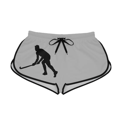 Women's Relaxed Shorts: Hockey Lite Grey