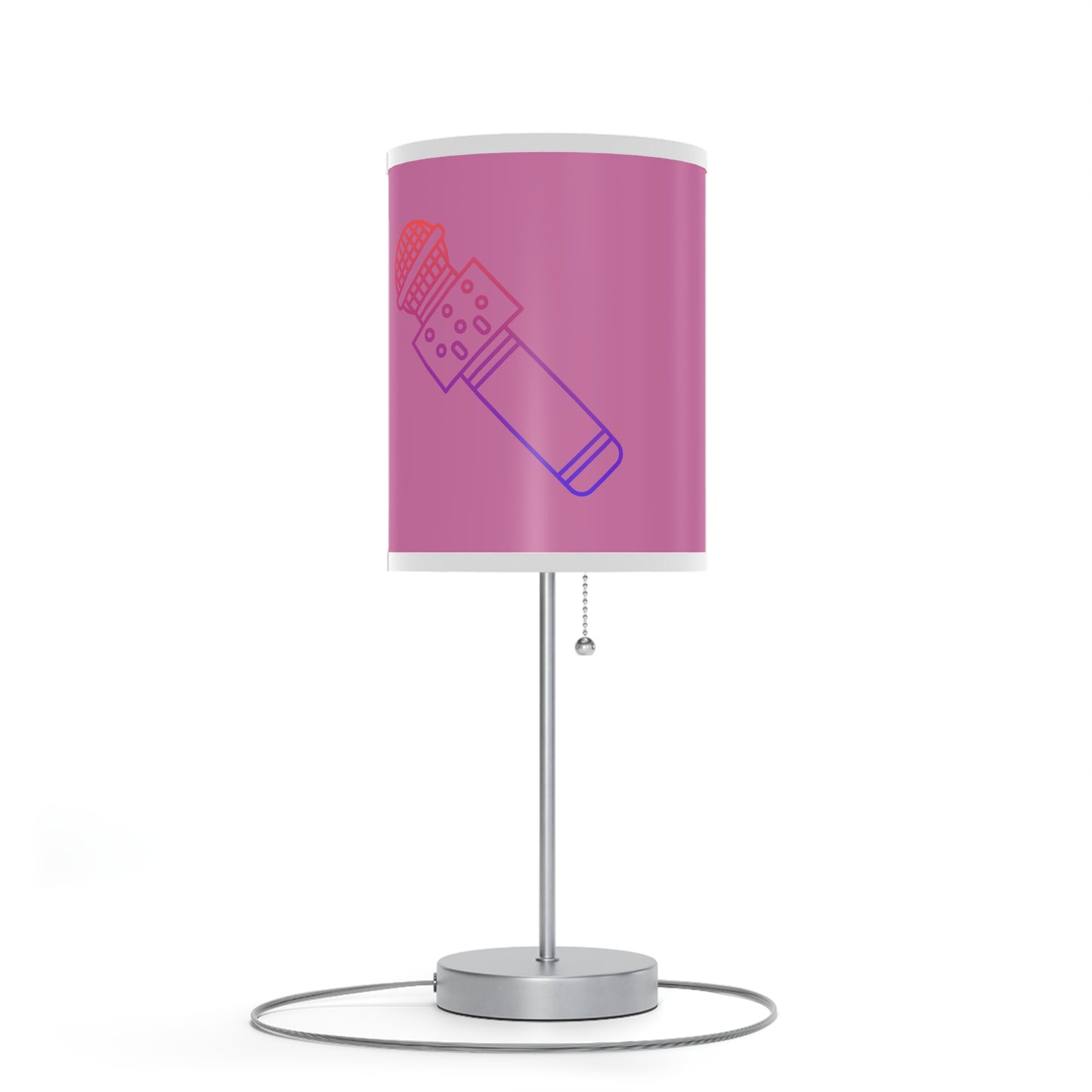 Lamp on a Stand, US|CA plug: Music Lite Pink