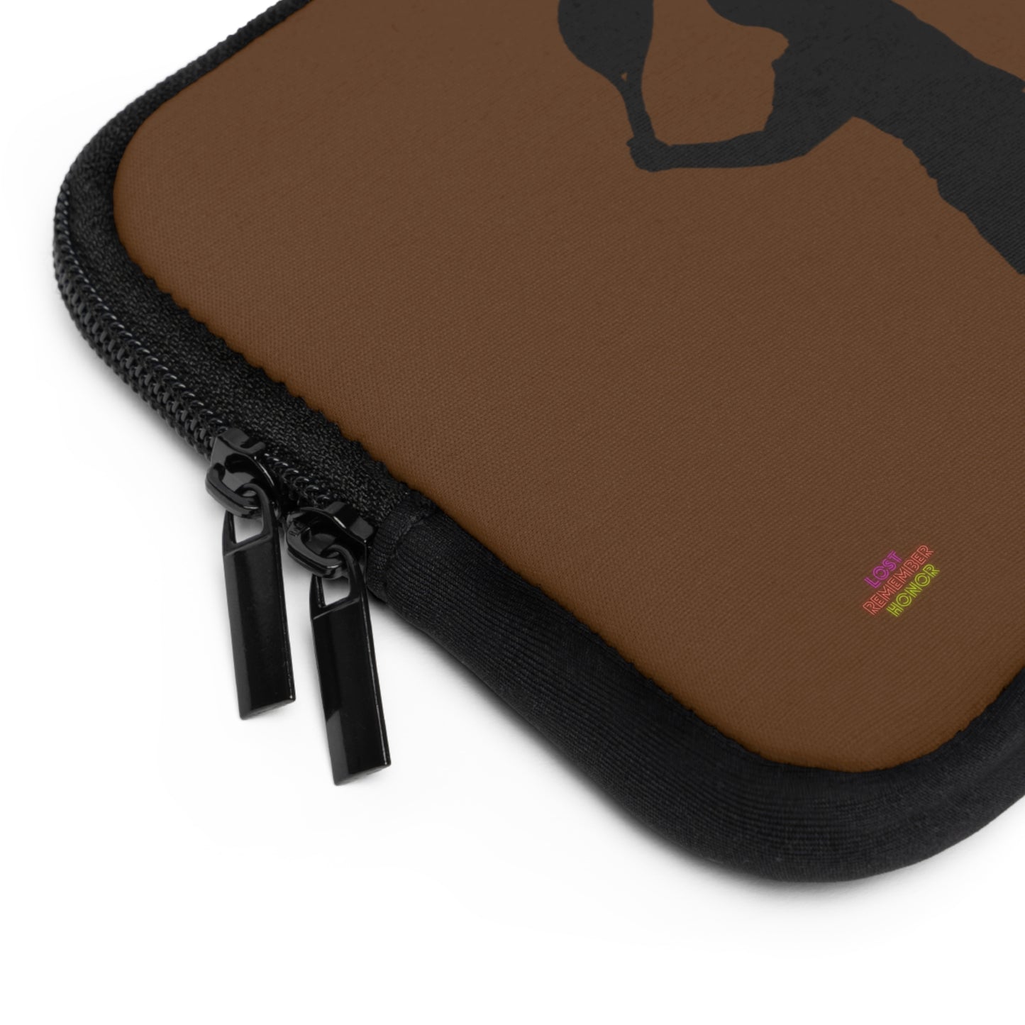 Laptop Sleeve: Tennis Brown