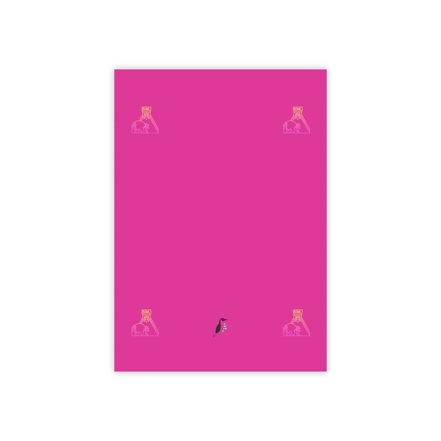 Post-it® Note Pads: Bowling Pink