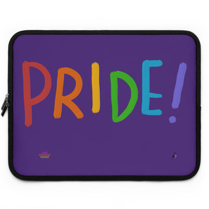 Laptop Sleeve: LGBTQ Pride Purple