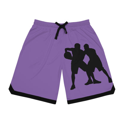 Basketball Rib Shorts: Basketball Lite Purple