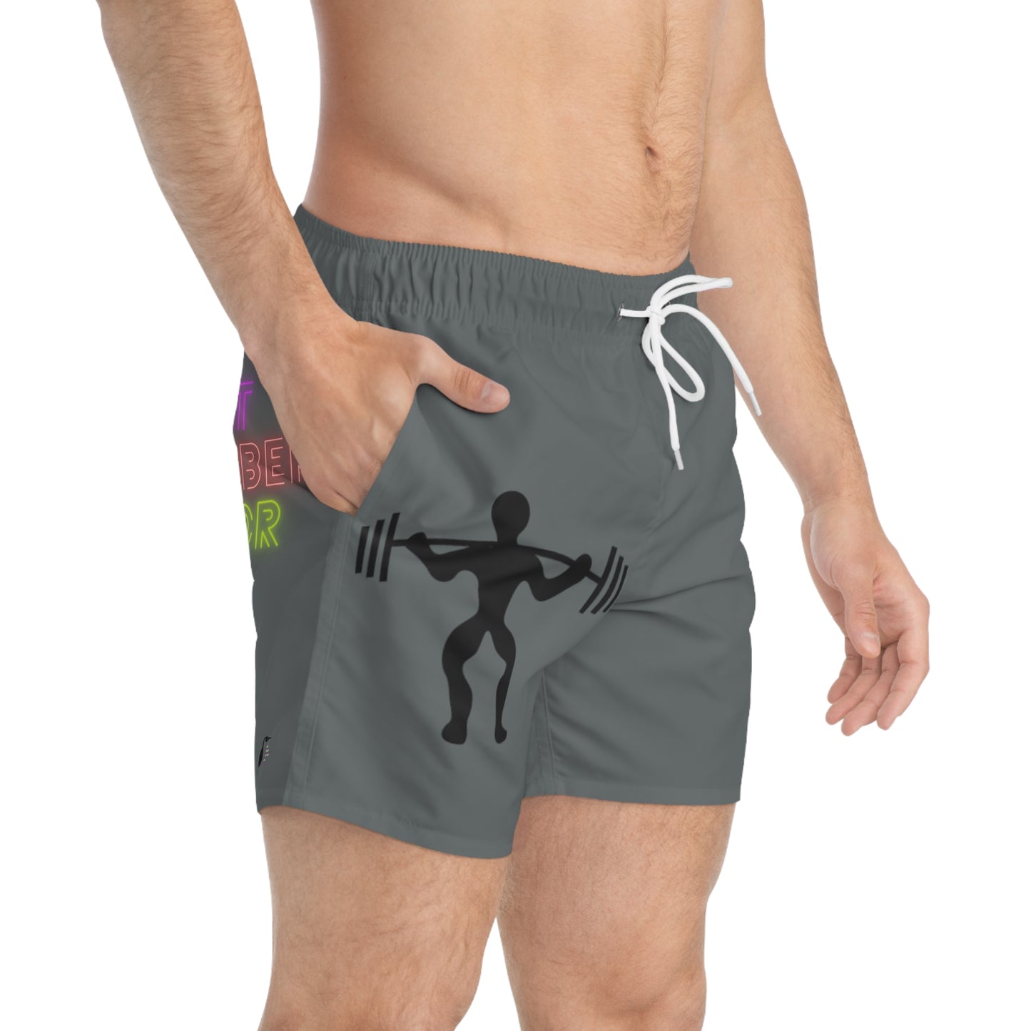 Swim Trunks: Weightlifting Dark Grey