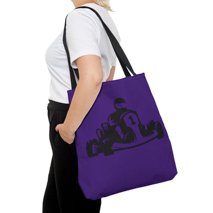 Tote Bag: Racing Purple