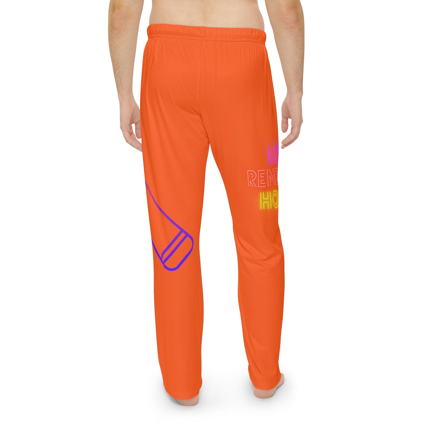 Men's Pajama Pants: Music Orange