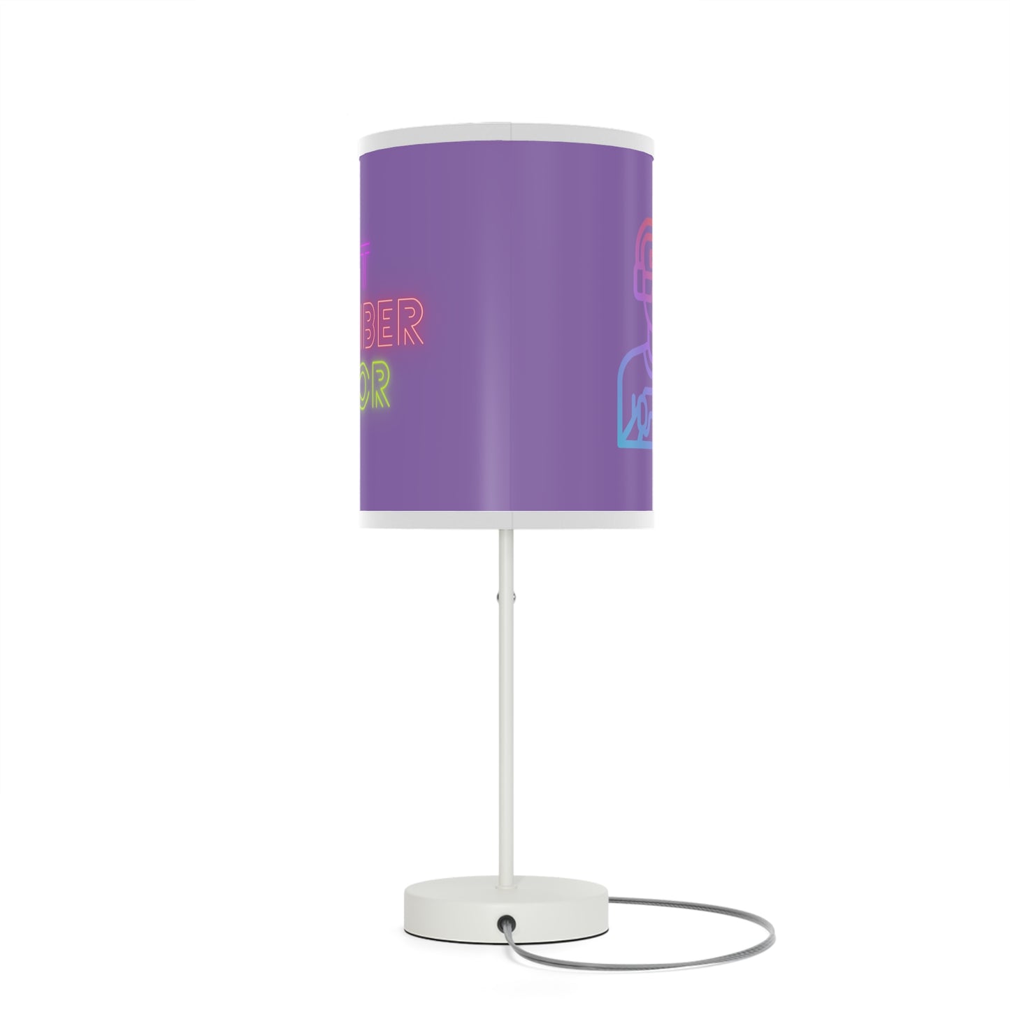 Lamp on a Stand, US|CA plug: Gaming Lite Purple