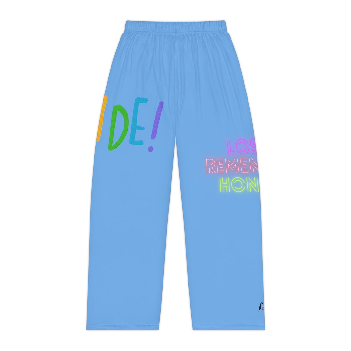 Pambabaeng Pajama Pants: LGBTQ Pride Lite Blue 