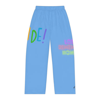 Pambabaeng Pajama Pants: LGBTQ Pride Lite Blue 