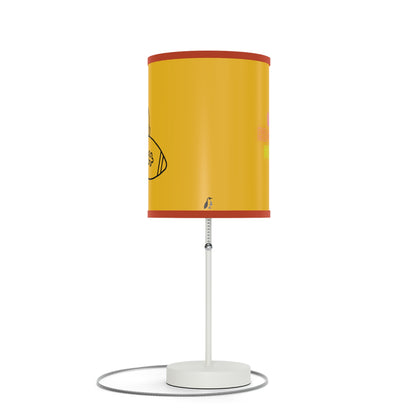 Lamp on a Stand, US|CA plug: Football Yellow