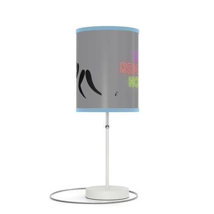 Lamp on a Stand, US|CA plug: Wrestling Grey