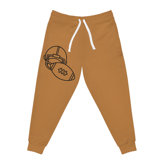 Athletic Joggers: Football Lite Brown