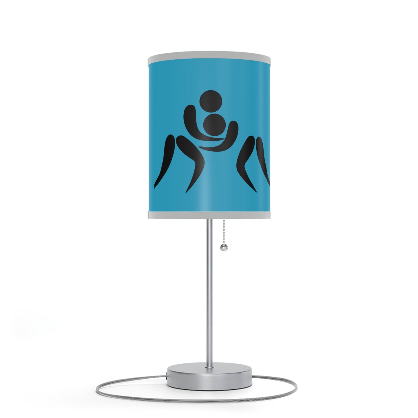 Lamp on a Stand, US|CA plug: Wrestling Turquoise