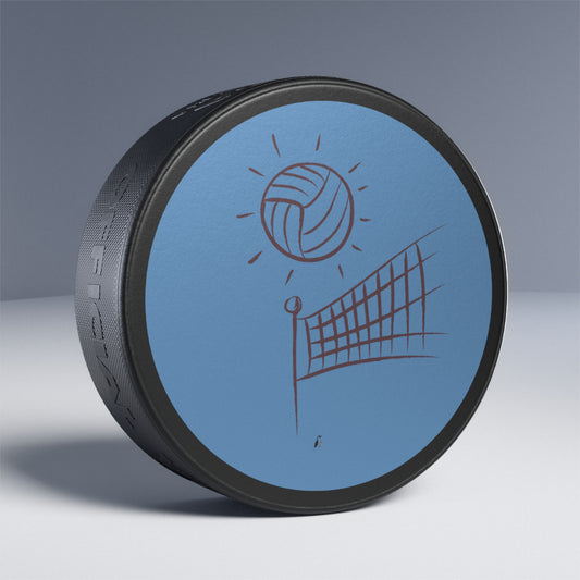 Hockey Puck: Volleyball Lite Blue