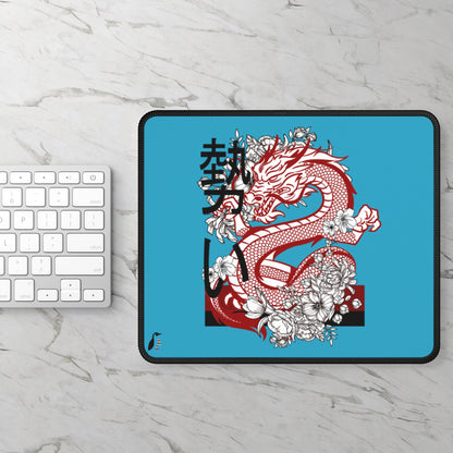 Gaming Mouse Pad: Dragons Turquoise