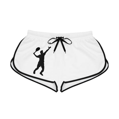 Women's Relaxed Shorts: Tennis White