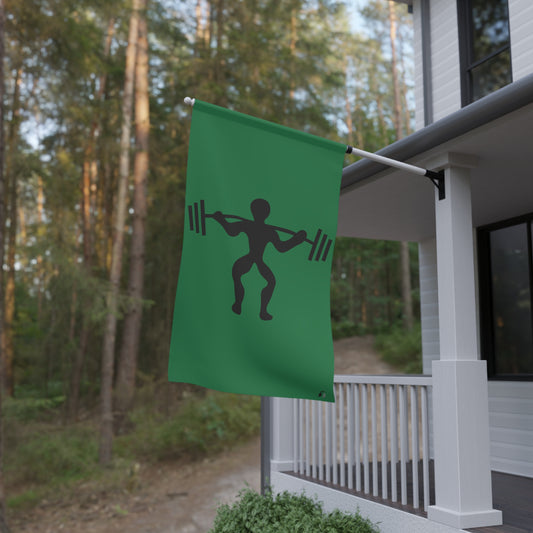 House Banner: Weightlifting Dark Green