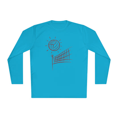 Magaan na Long Sleeve Tee: Volleyball #2 