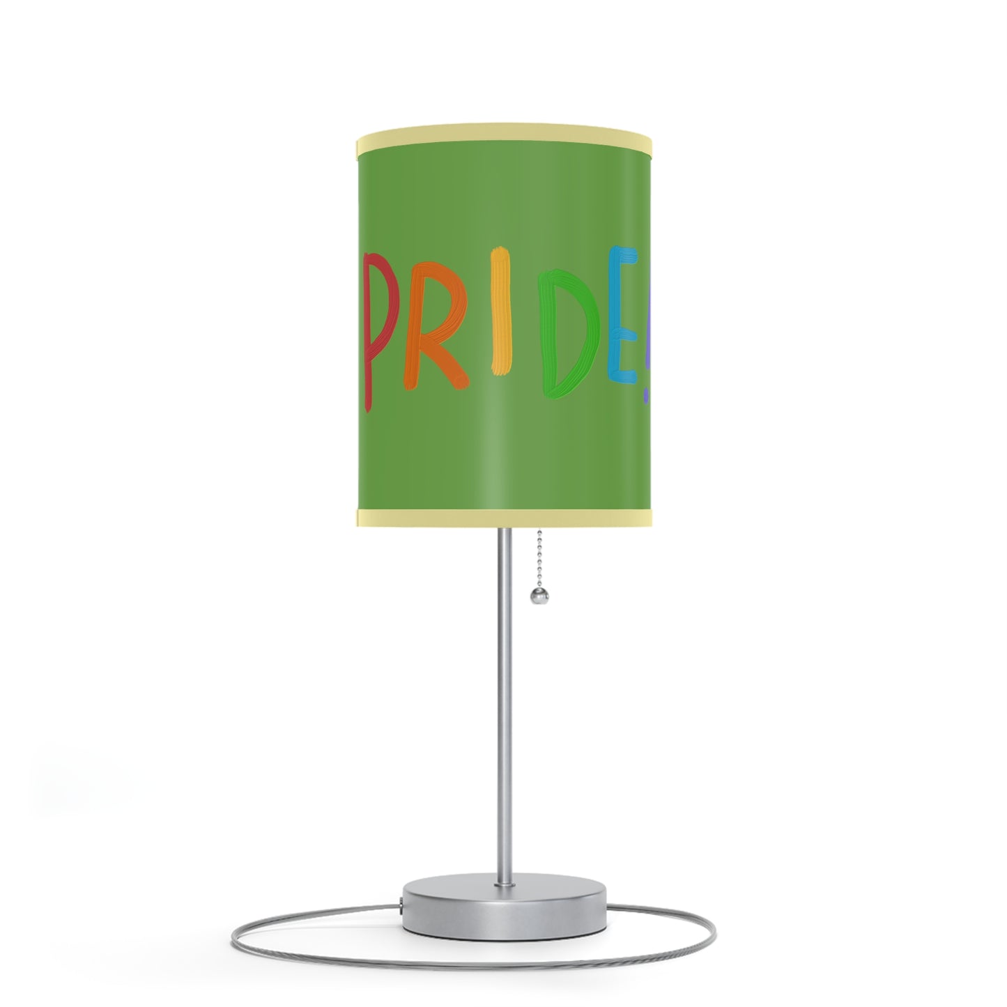 Lamp on a Stand, US|CA plug: LGBTQ Pride Green 