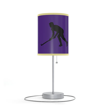 Lamp on a Stand, US|CA plug: Hockey Purple