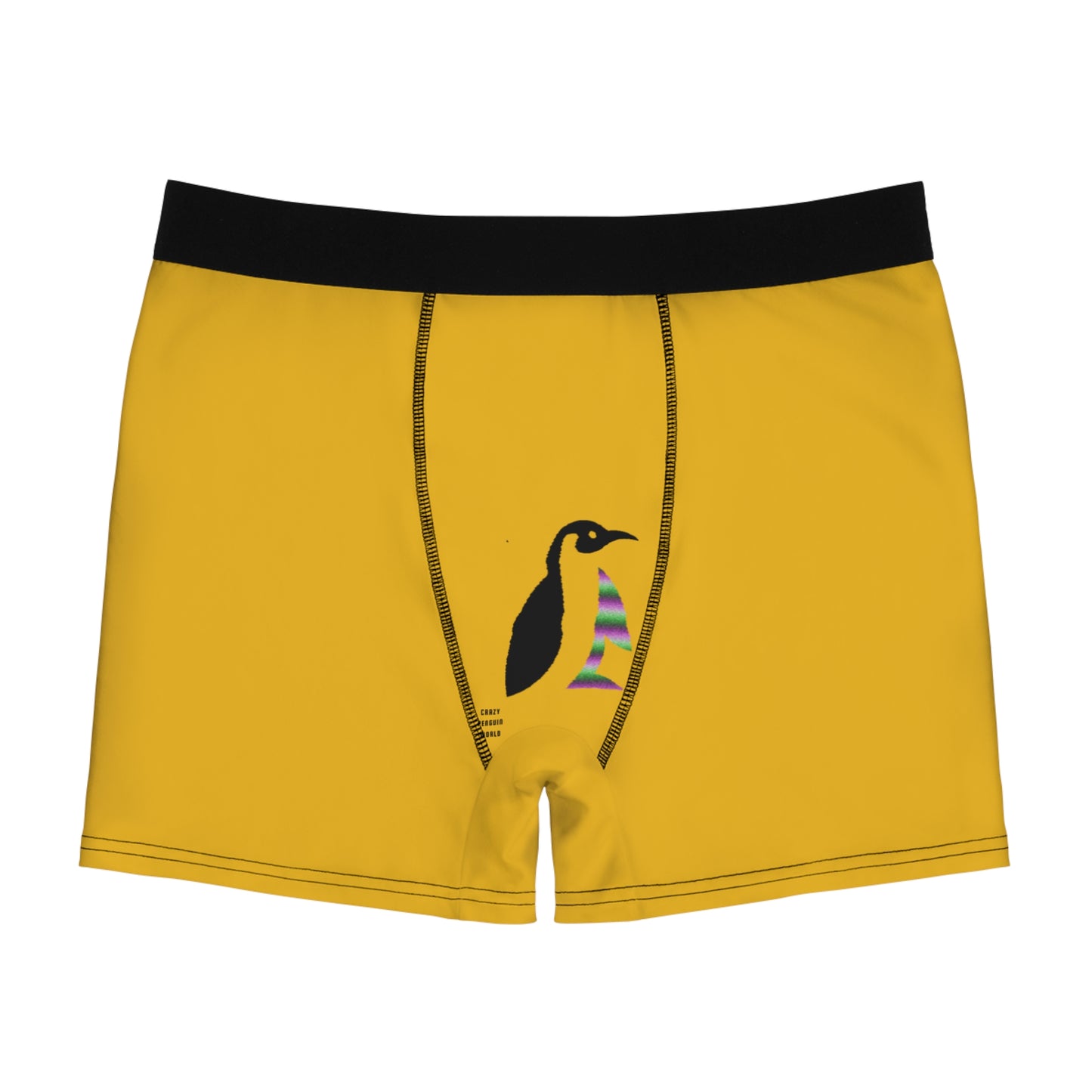 Men's Boxer Briefs Football Yellow