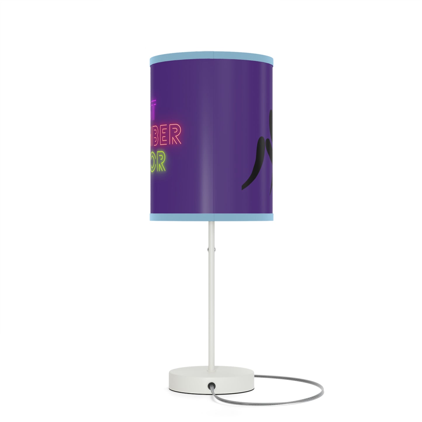 Lamp on a Stand, US|CA plug: Wrestling Purple