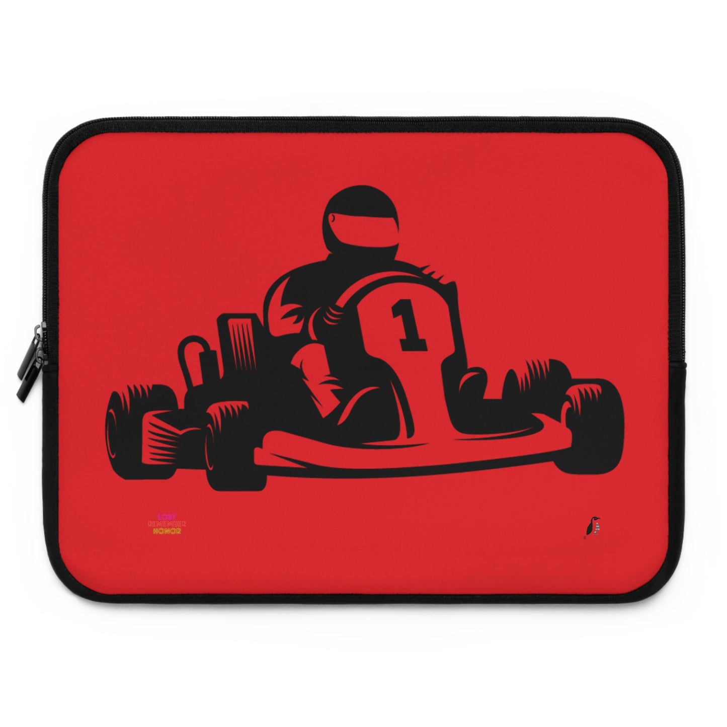 Laptop Sleeve: Racing Red