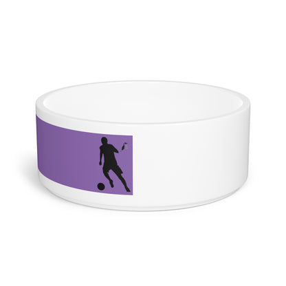 Pet Bowl: Soccer Lite Purple