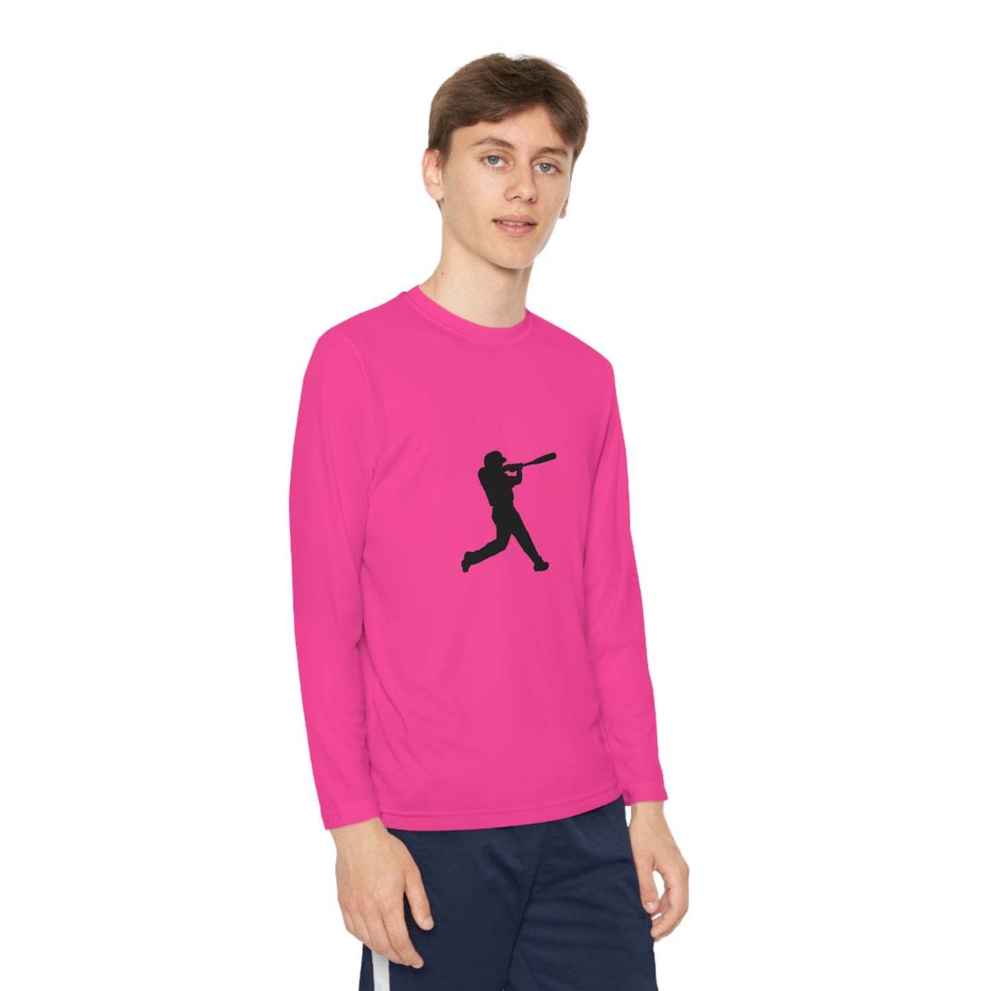 Youth Long Sleeve Competitor Tee: Baseball 