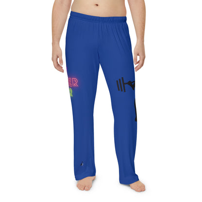 Panlalaking Pajama Pants: Weightlifting Dark Blue 