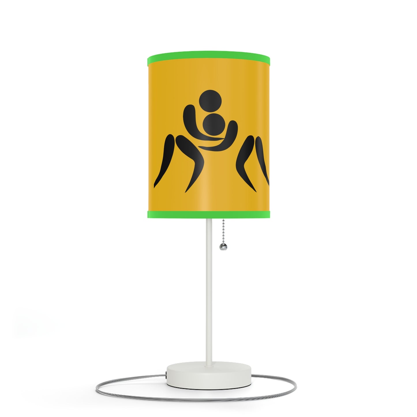 Lamp on a Stand, US|CA plug: Wrestling Yellow