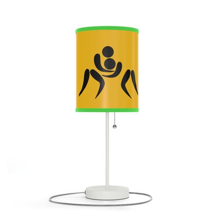 Lamp on a Stand, US|CA plug: Wrestling Yellow