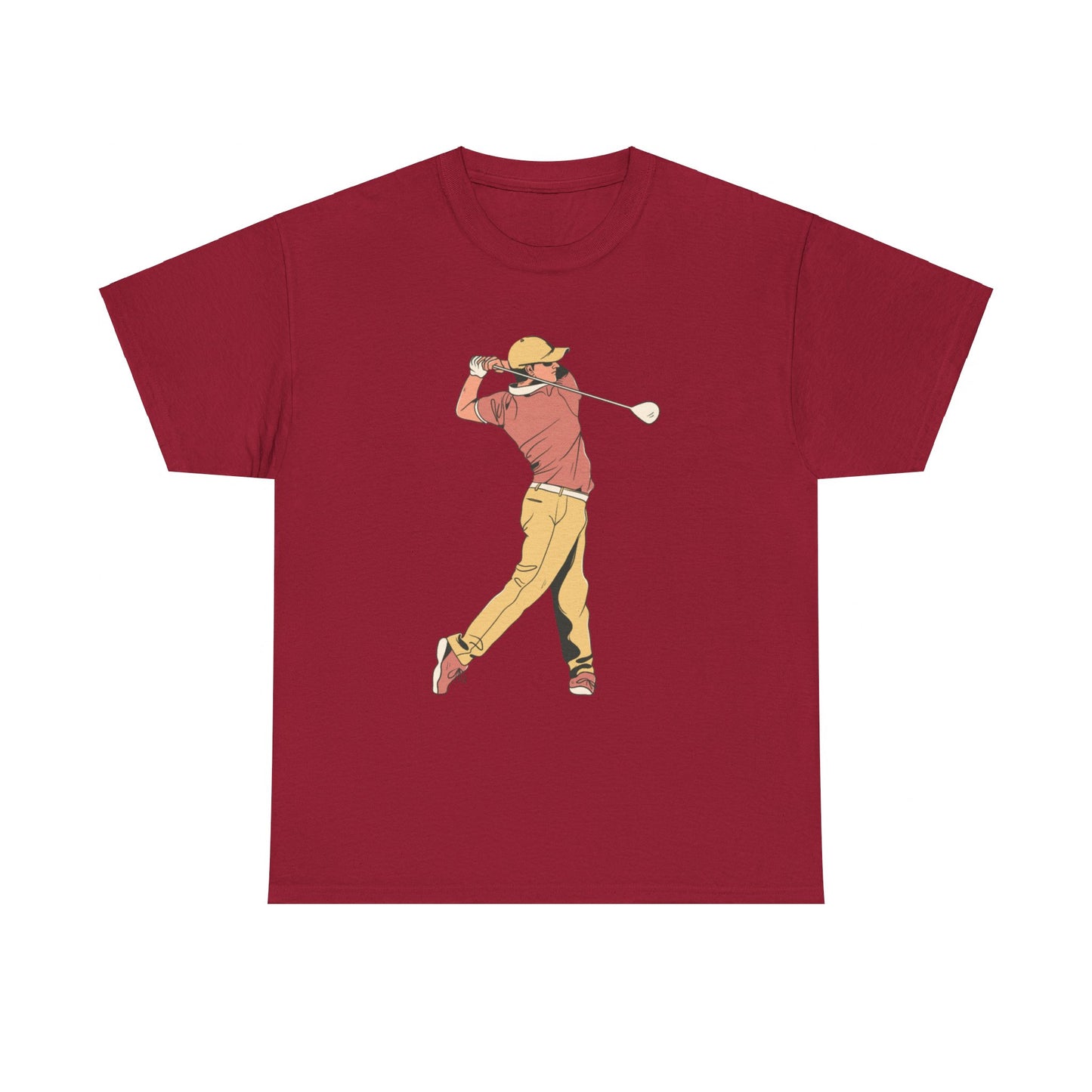 Heavy Cotton Tee: Golf #3